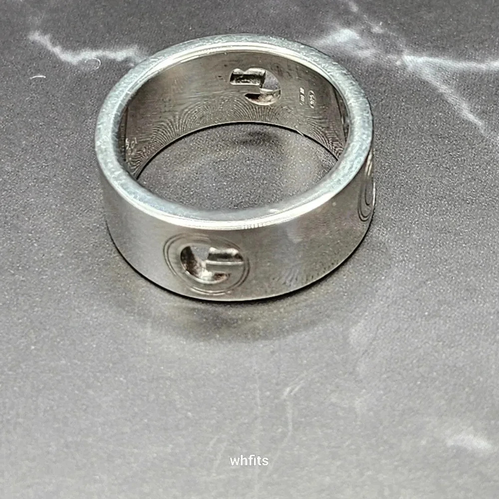 Gucci G Logo 925 Sterling Silver Ring - Picture 5 of 5